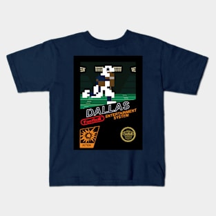 Dallas Football Team - NES Football 8-bit Design Kids T-Shirt